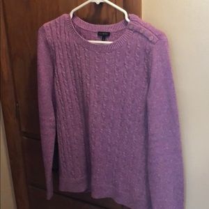 Talbots size S cable knit sweater